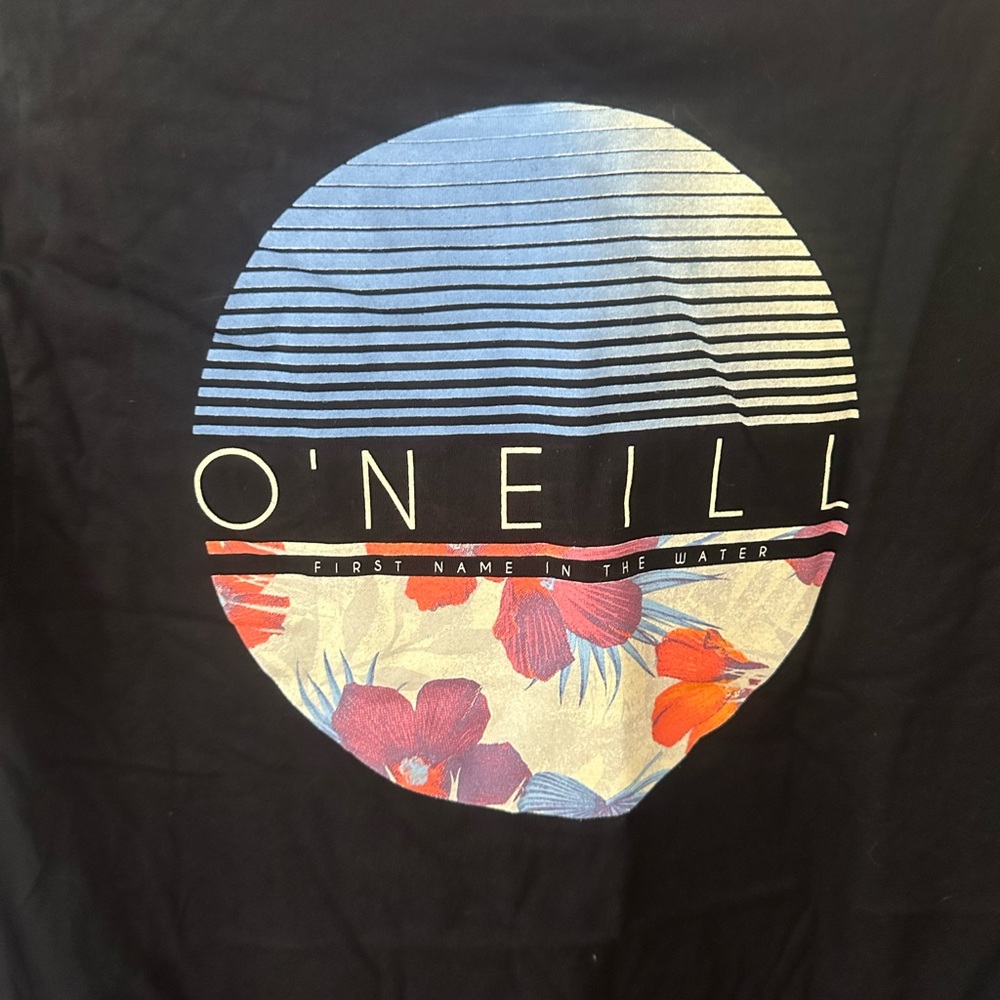 O’Neill MEN’S MODERN FIT TROPICAL GRAPHIC TEE: BLACK: NWT: SZ S - Picture 4 of 5